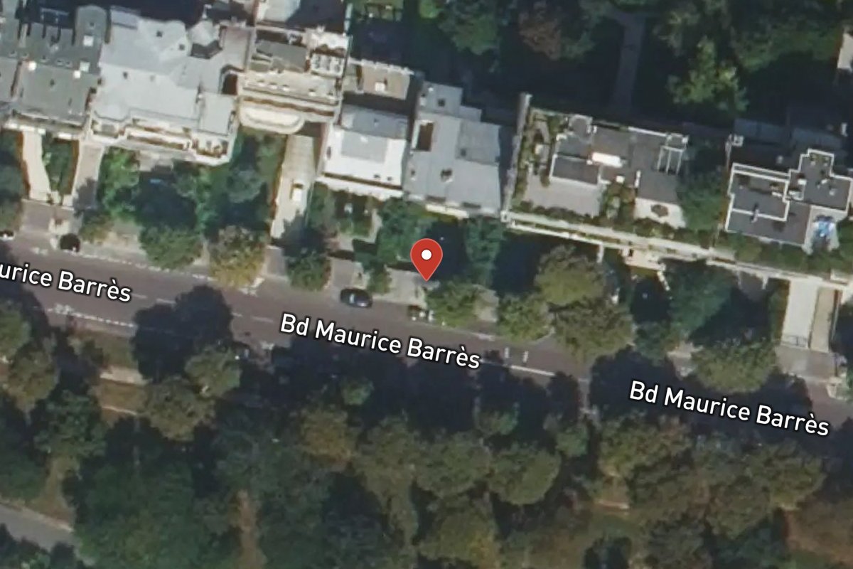 Vue satellite — 80 Boulevard Maurice Barrès