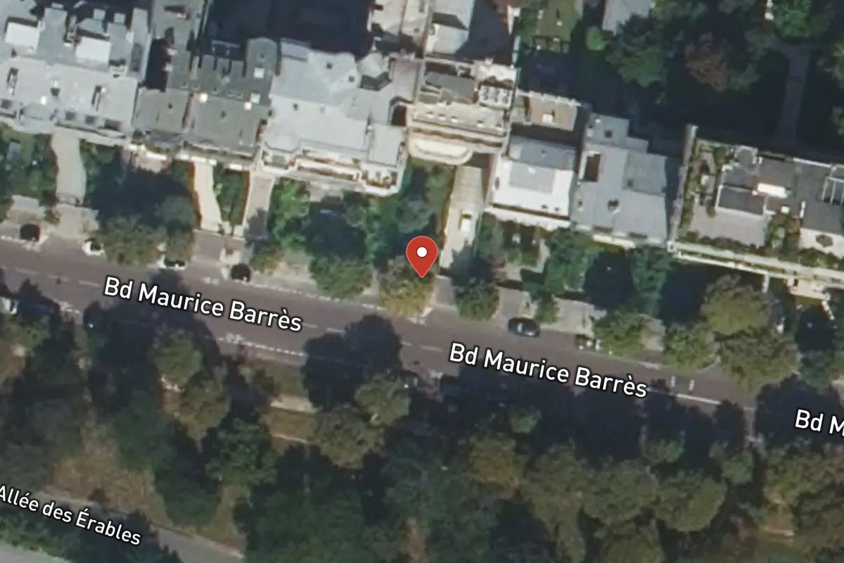 Vue satellite — 84 Boulevard Maurice Barrès