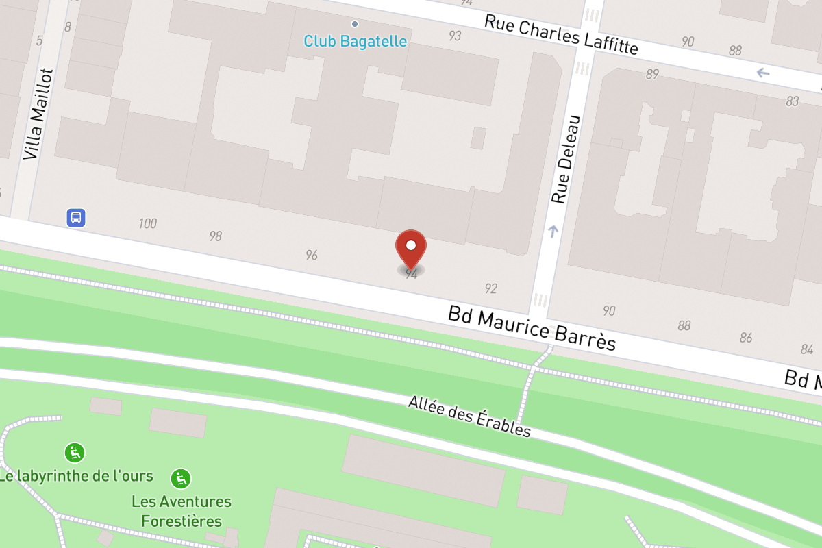 Plan de situation — 94 Boulevard Maurice Barrès