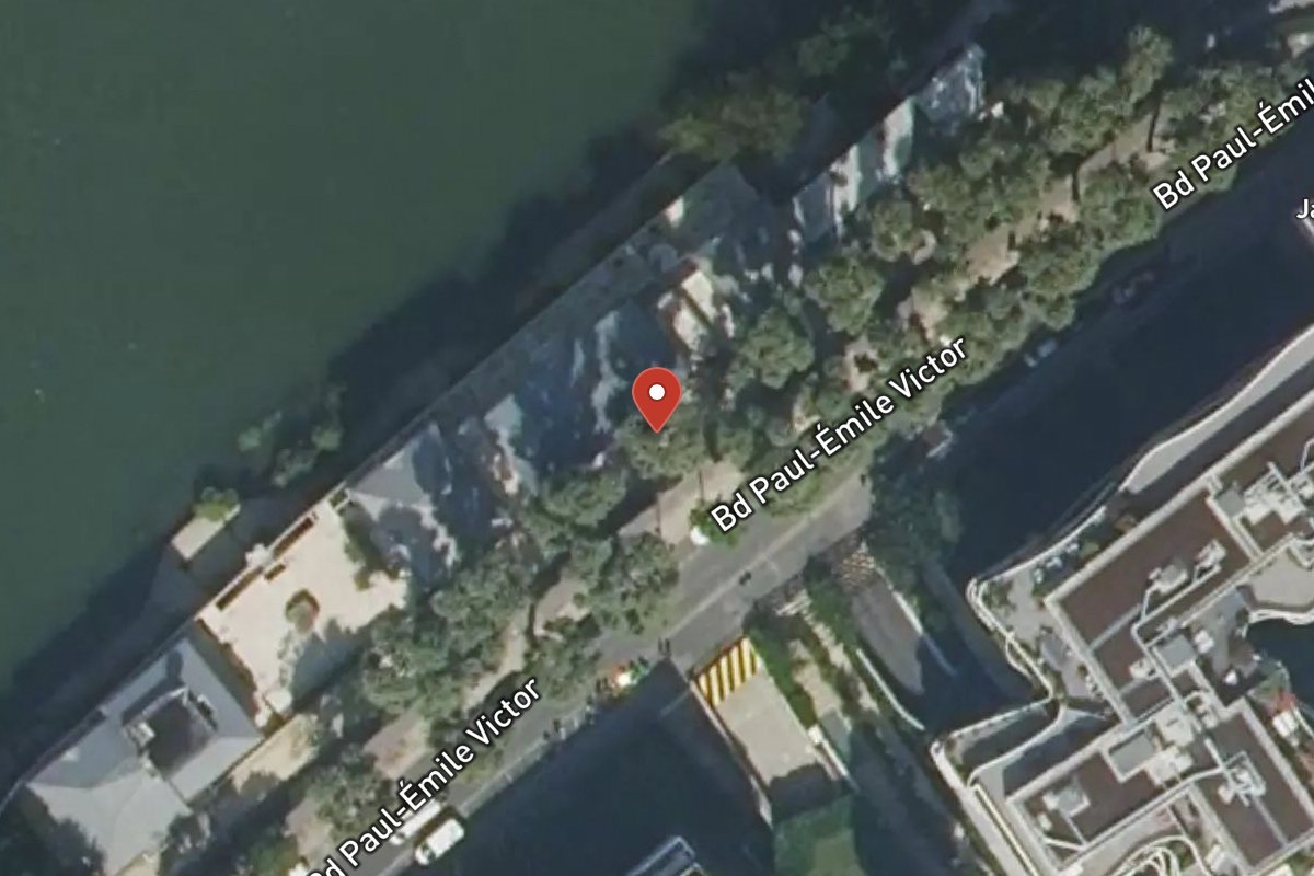 Vue satellite — 10 boulevard paul-émile victor