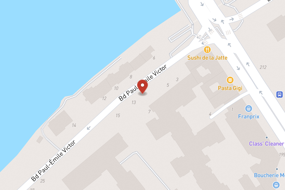 Plan de situation — 11 boulevard paul-émile victor
