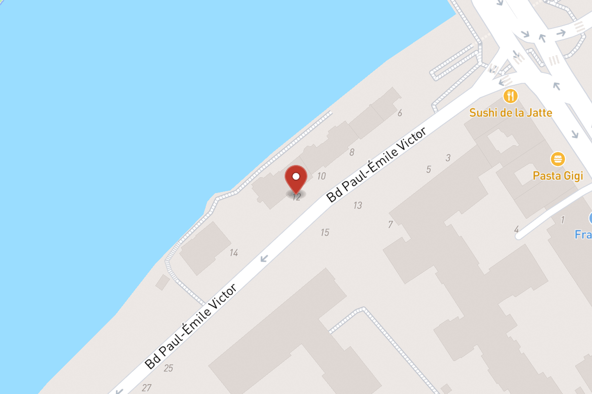 Plan de situation — 12 boulevard paul-émile victor