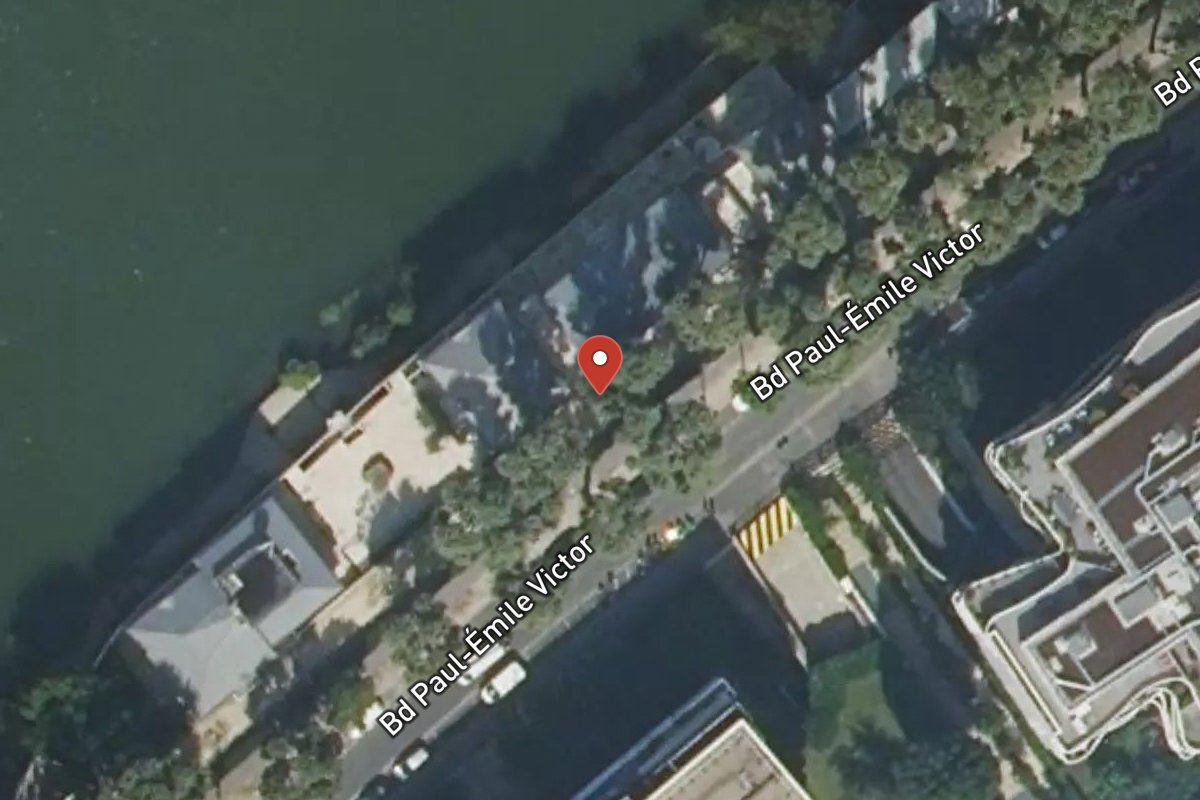 Vue satellite — 12 boulevard paul-émile victor