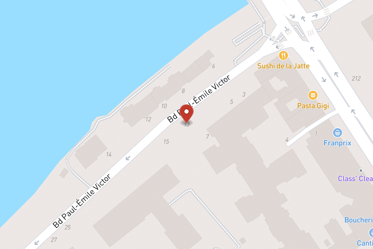 Plan de situation — 13 boulevard paul-émile victor