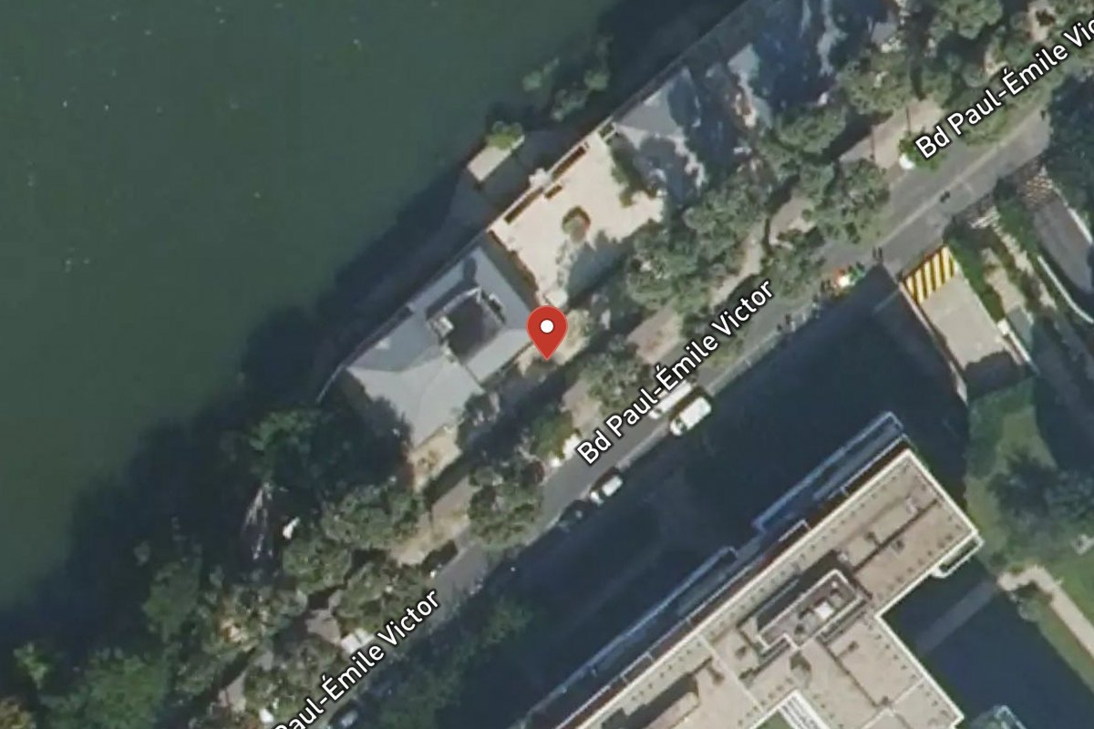 Vue satellite — 14 boulevard paul-émile victor