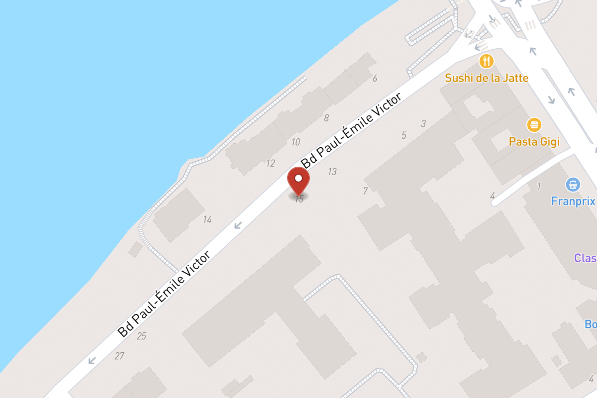 Plan de situation — 15 boulevard paul-émile victor