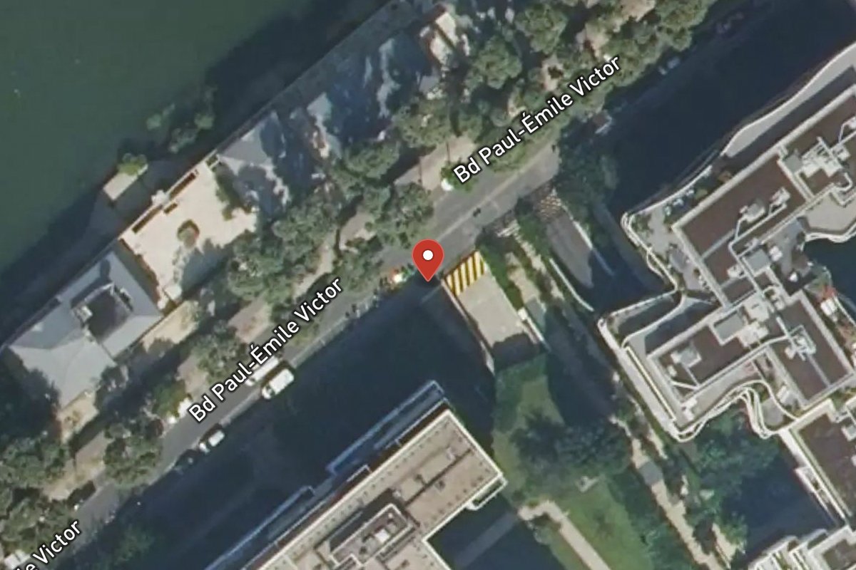 Vue satellite — 15 boulevard paul-émile victor