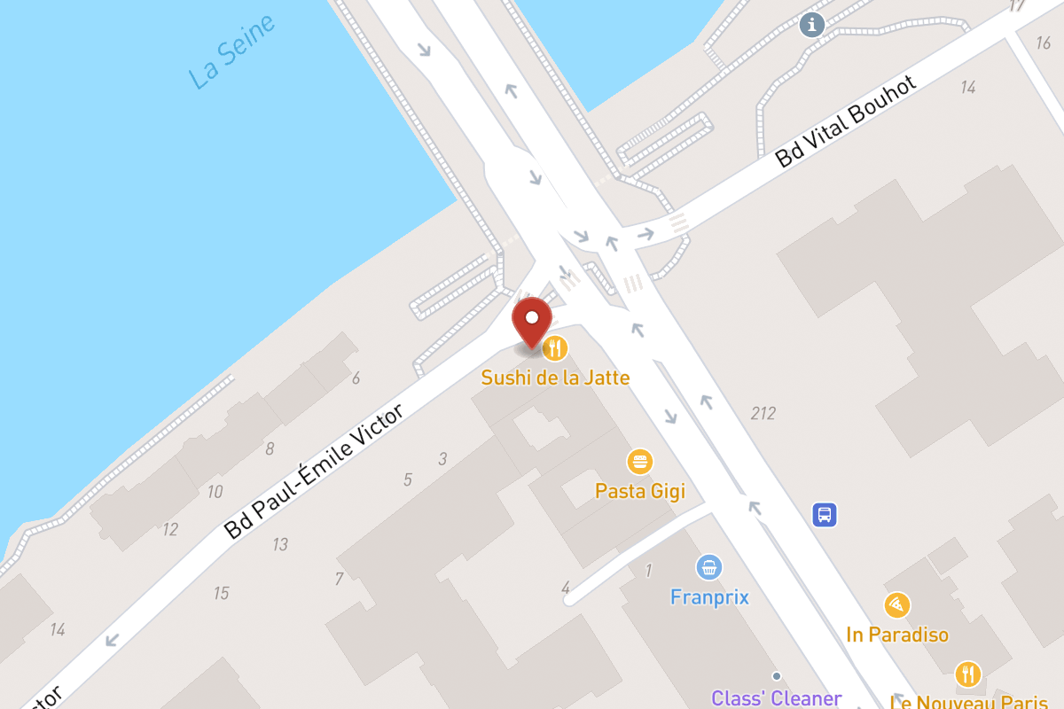 Plan de situation — 1 boulevard paul-émile victor