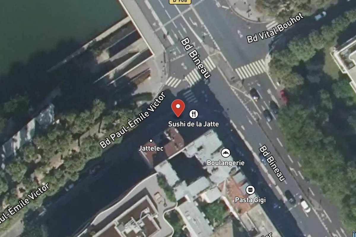 Vue satellite — 1 boulevard paul-émile victor