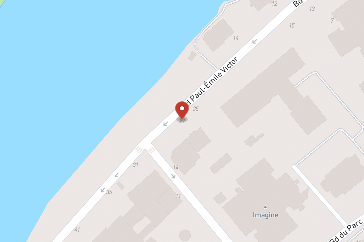 Plan de situation — 27 boulevard paul-émile victor