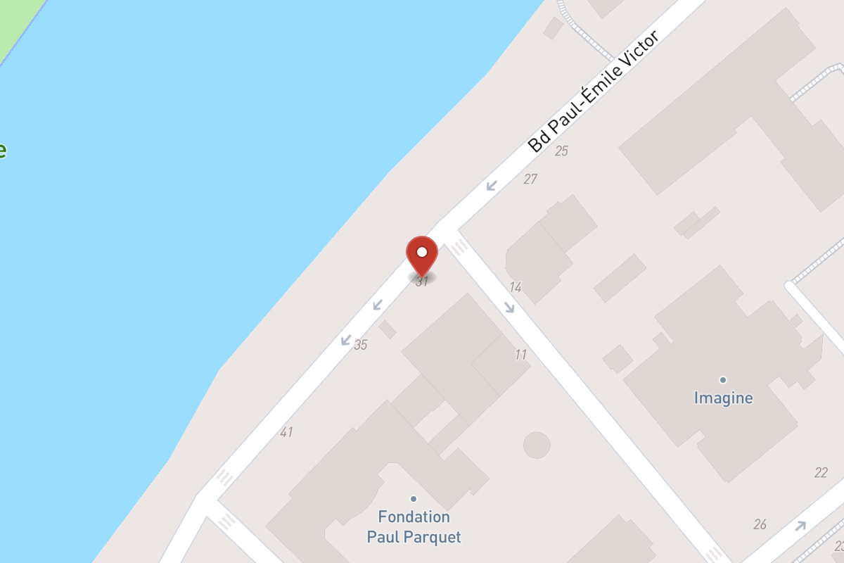 Plan de situation — 31 boulevard paul-émile victor