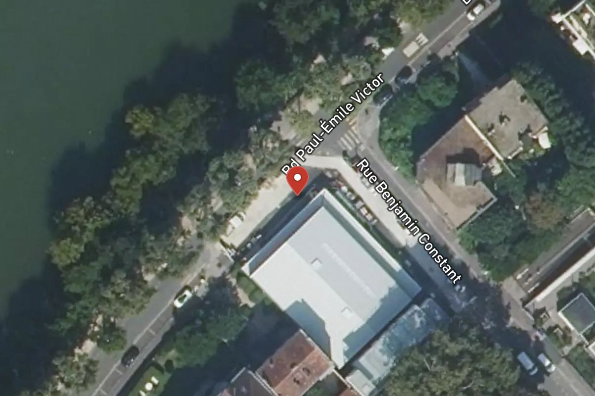 Vue satellite — 31 boulevard paul-émile victor