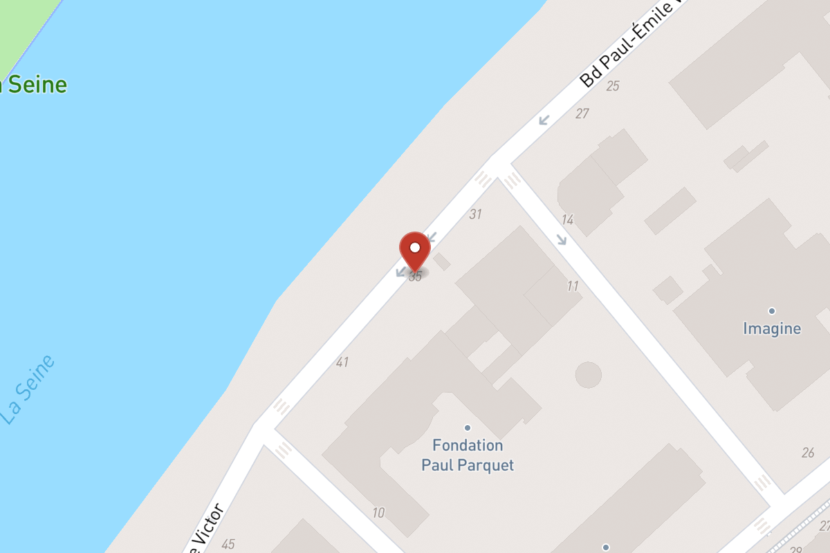 Plan de situation — 35 boulevard paul-émile victor