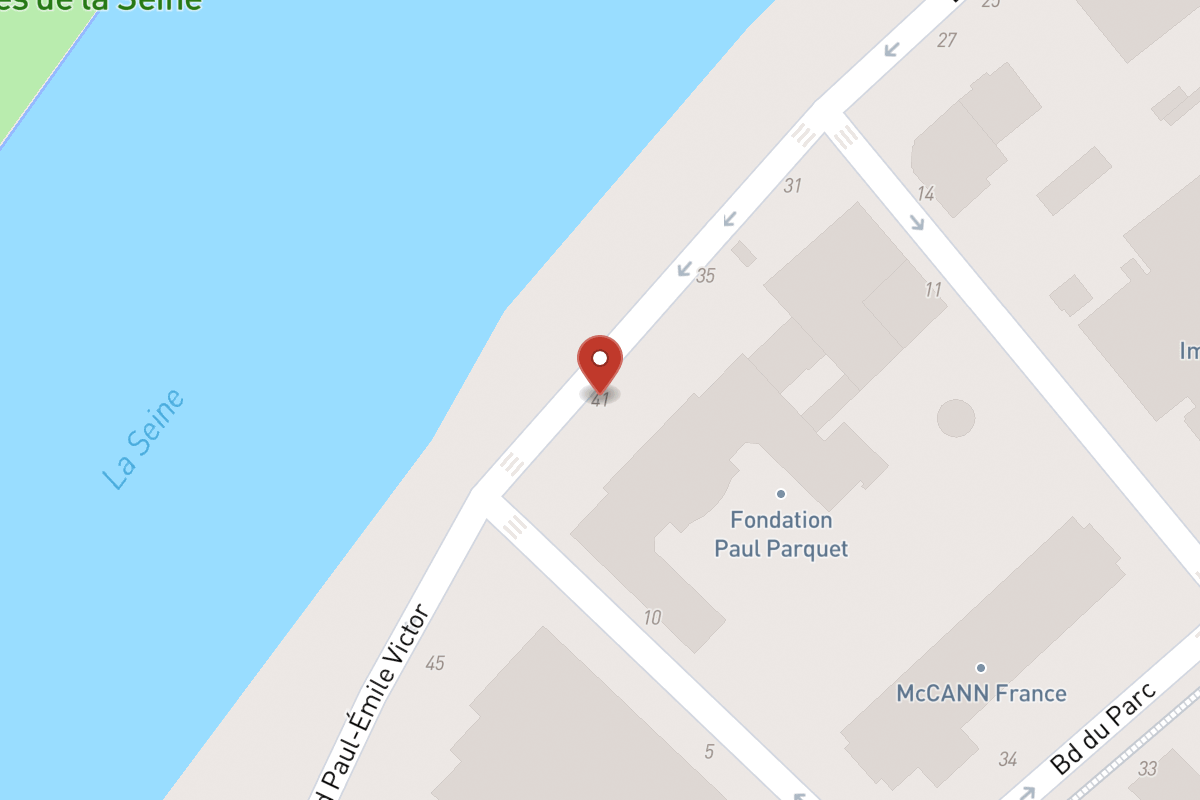 Plan de situation — 41 boulevard paul-émile victor