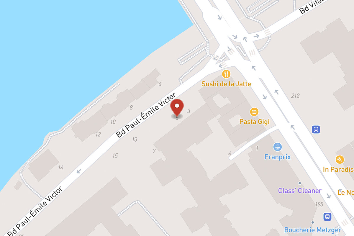 Plan de situation — 5 boulevard paul-émile victor
