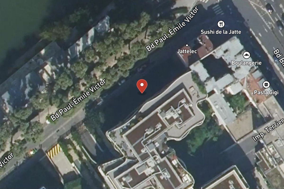 Vue satellite — 5 boulevard paul-émile victor