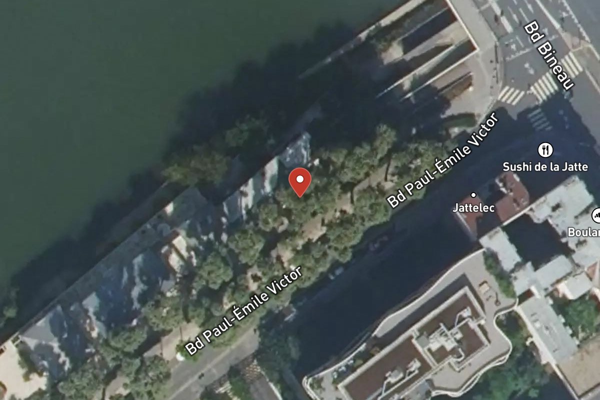 Vue satellite — 6BIS boulevard paul-émile victor