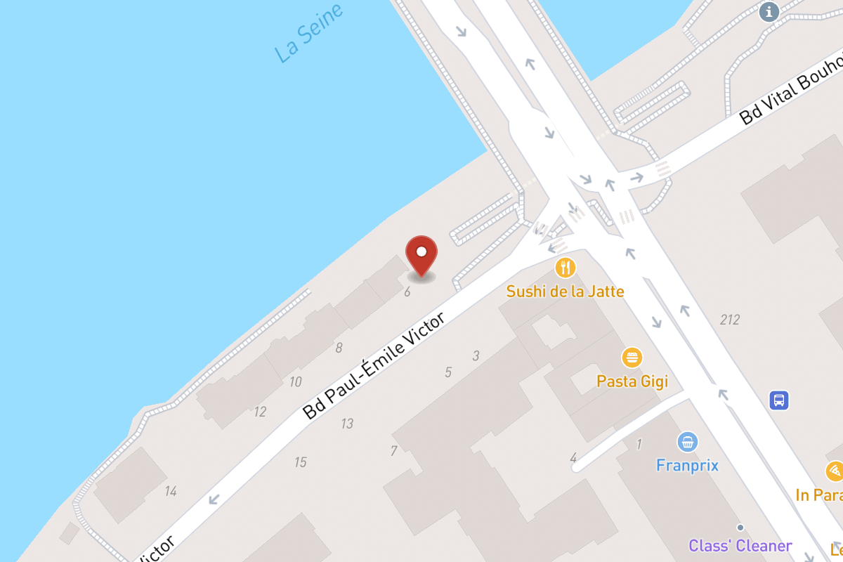Plan de situation — 6 boulevard paul-émile victor