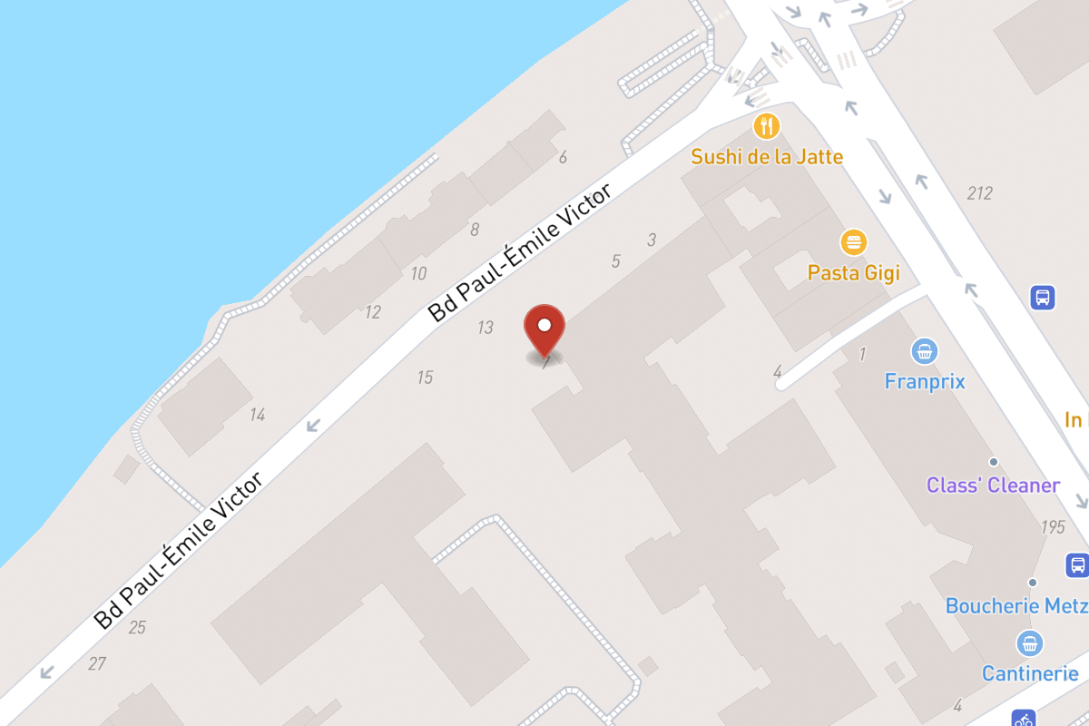 Plan de situation — 7 boulevard paul-émile victor