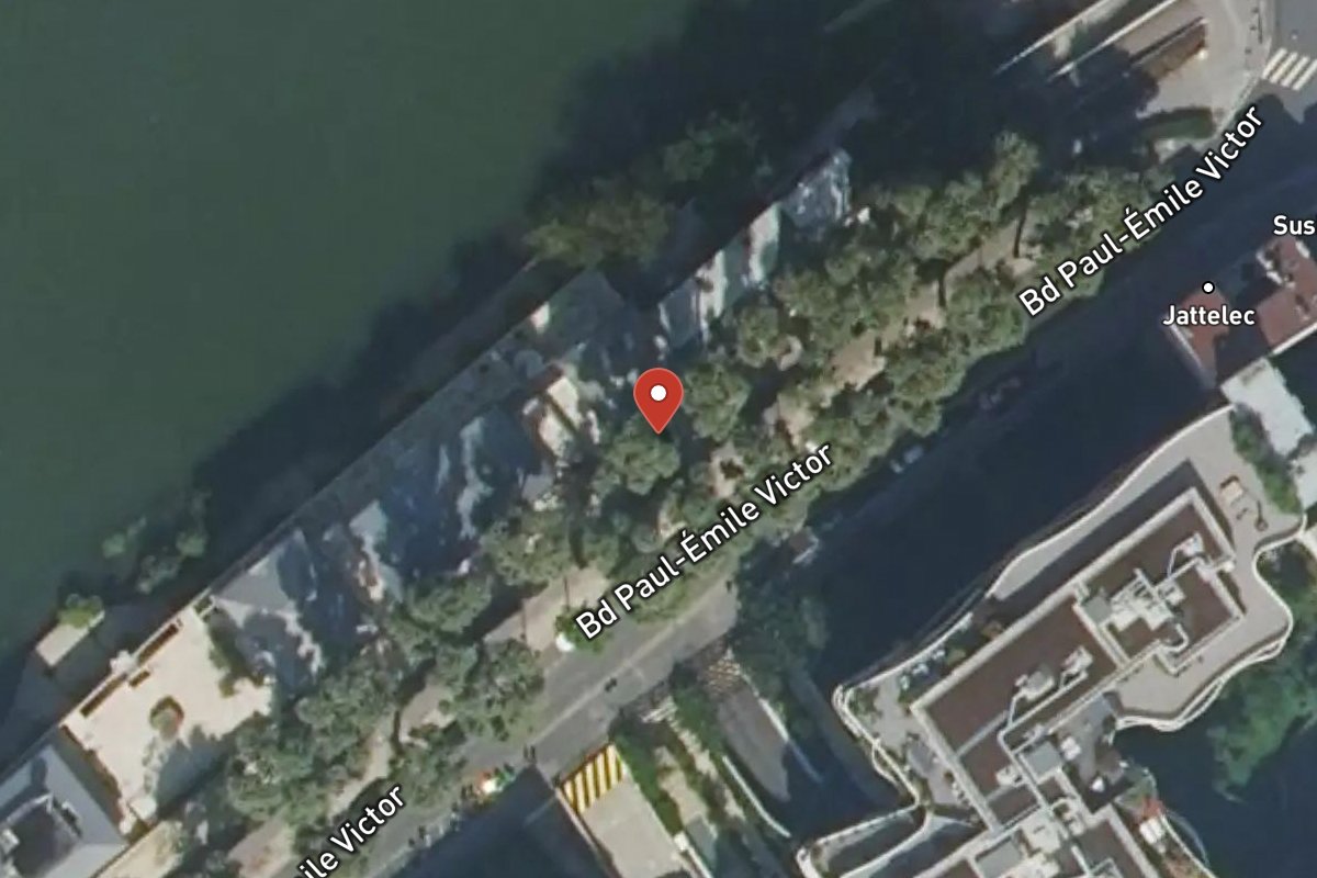 Vue satellite — 8 boulevard paul-émile victor