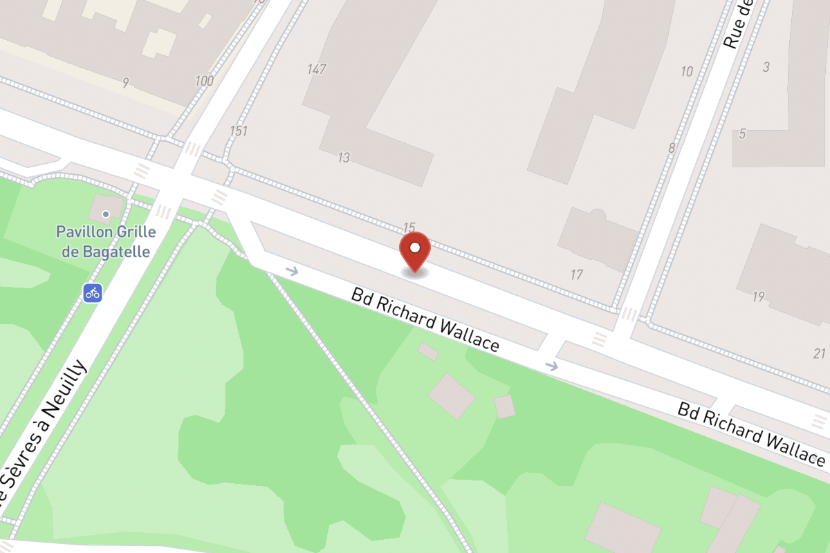 Plan de situation — 15 Boulevard Richard Wallace
