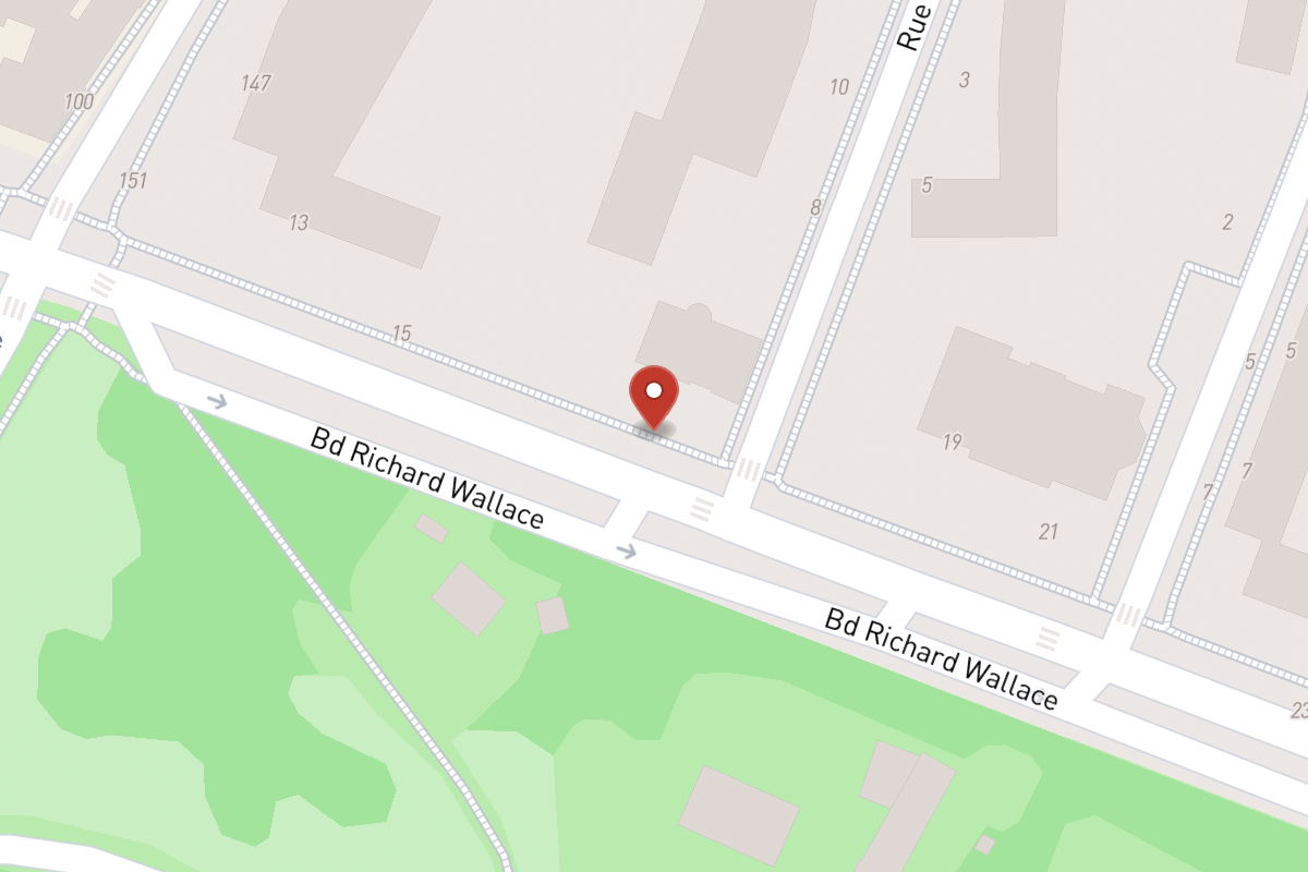 Plan de situation — 17 Boulevard Richard Wallace