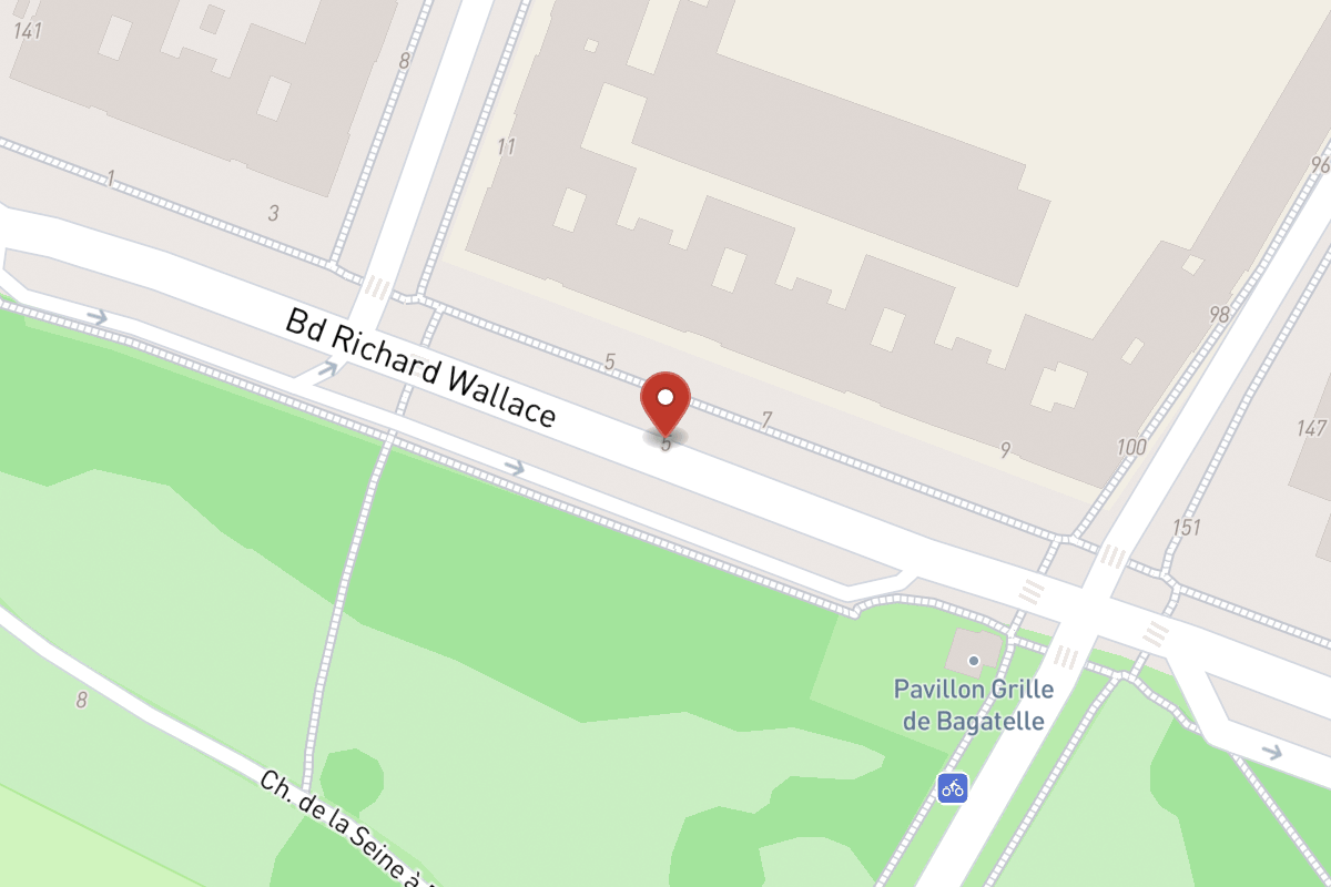 Plan de situation — 9BIS Boulevard Richard Wallace