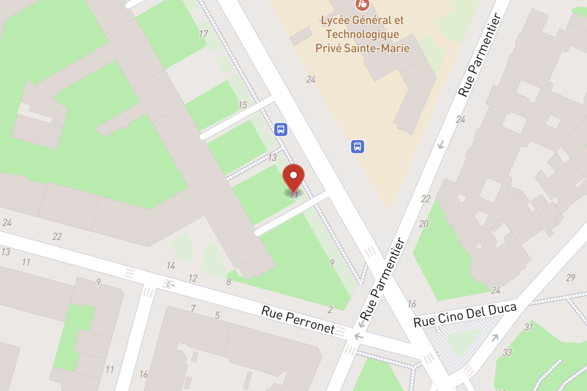 Plan de situation — 11 Boulevard Victor Hugo