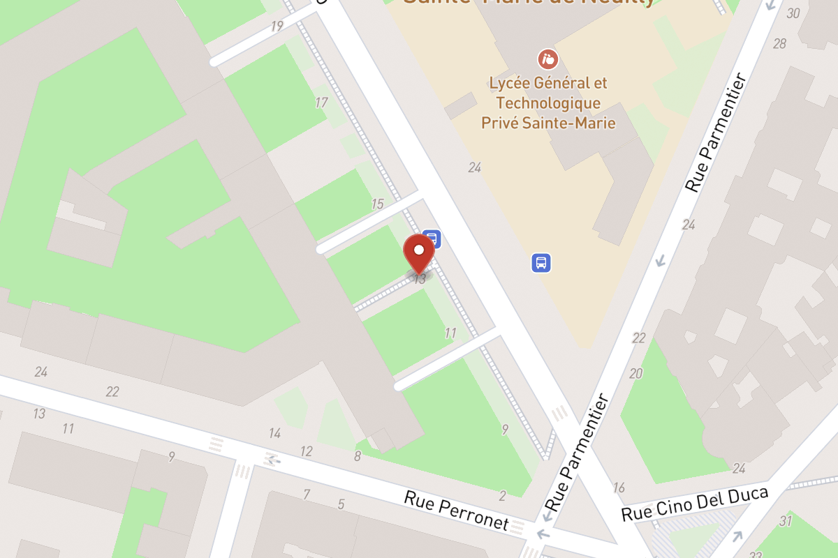 Plan de situation — 13 Boulevard Victor Hugo