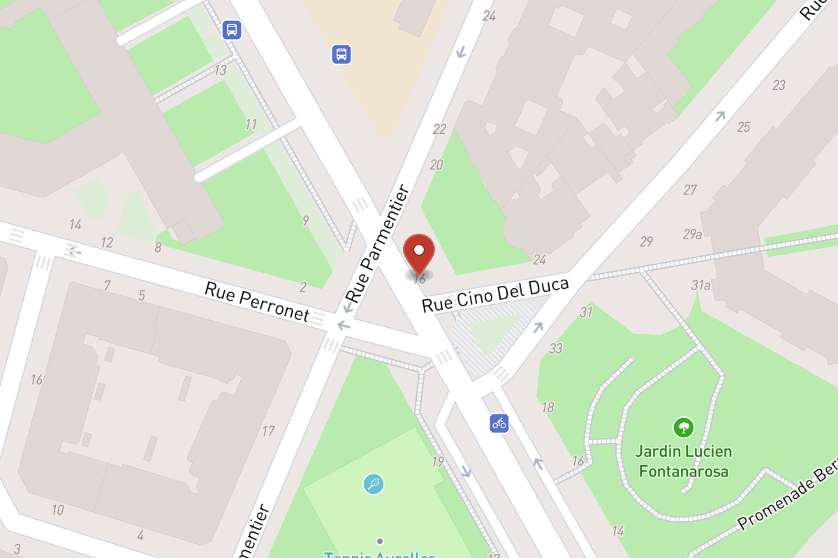 Plan de situation — 16 Boulevard Victor Hugo