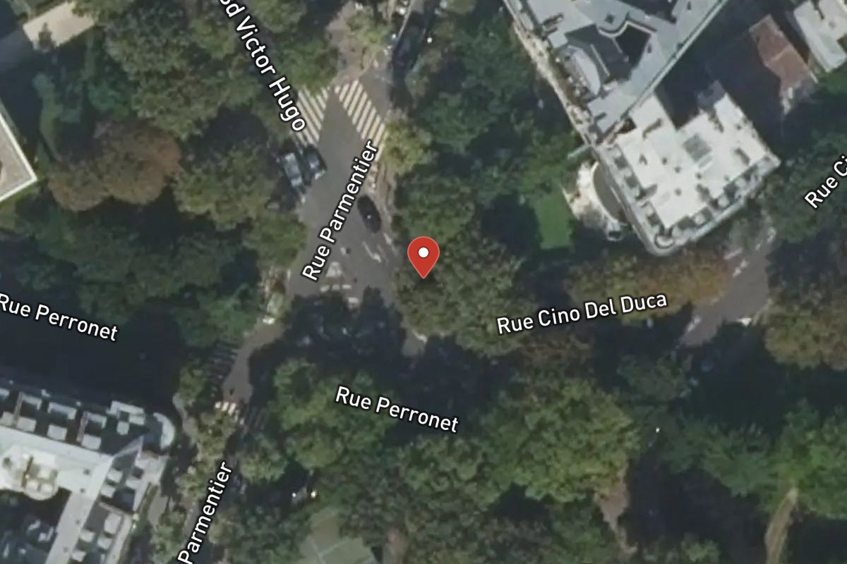 Vue satellite — 16 Boulevard Victor Hugo