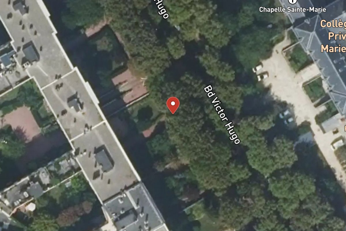 Vue satellite — 17BIS Boulevard Victor Hugo