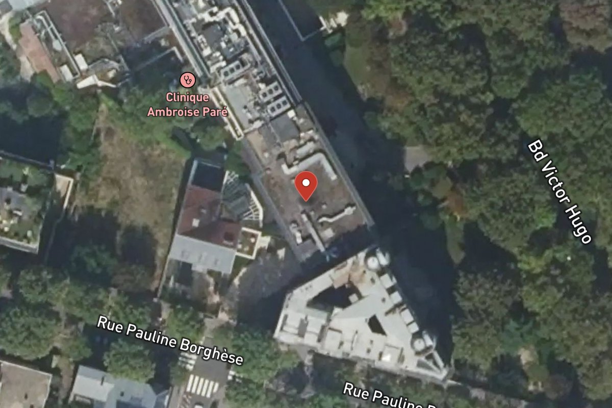 Vue satellite — 23 Boulevard Victor Hugo