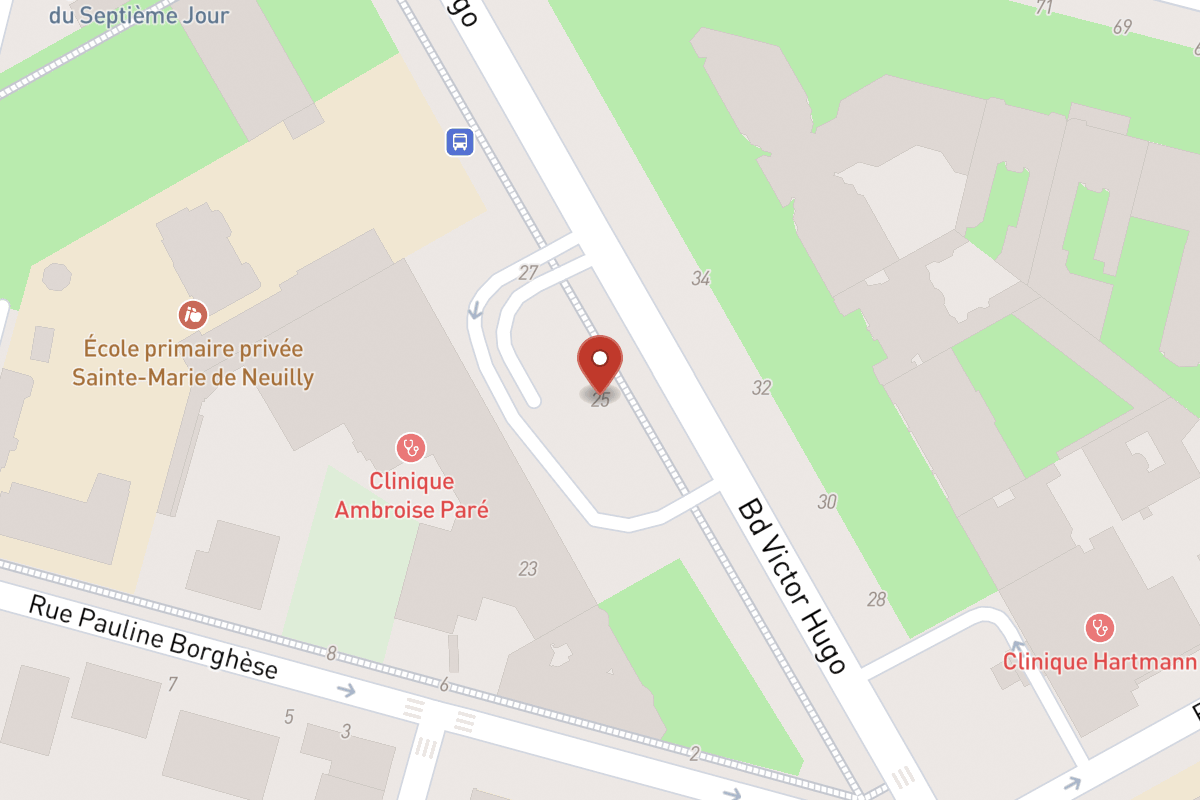 Plan de situation — 25 Boulevard Victor Hugo