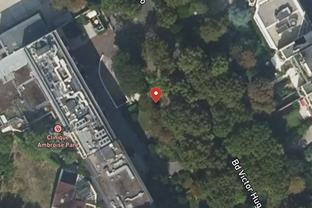 Vue satellite — 25 Boulevard Victor Hugo
