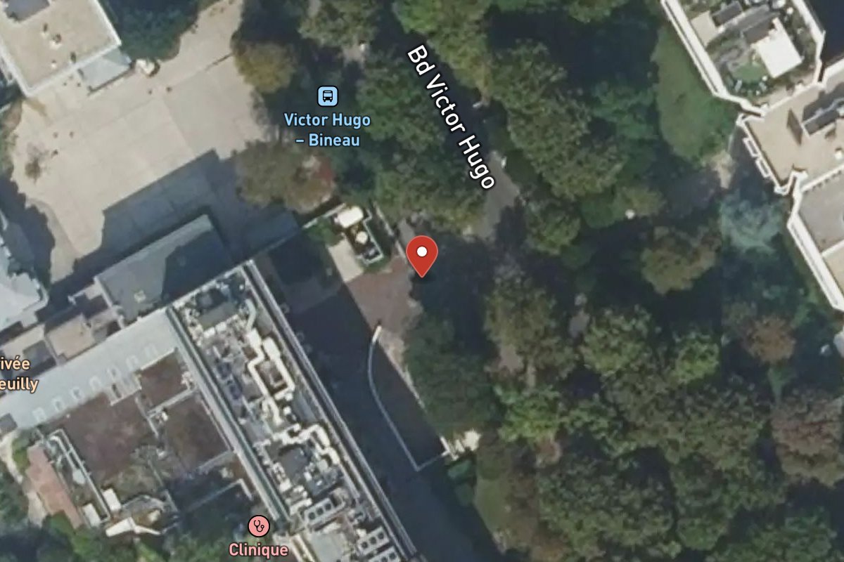 Vue satellite — 27 Boulevard Victor Hugo