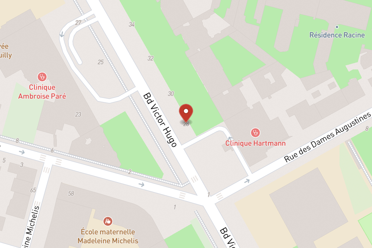 Plan de situation — 28 Boulevard Victor Hugo