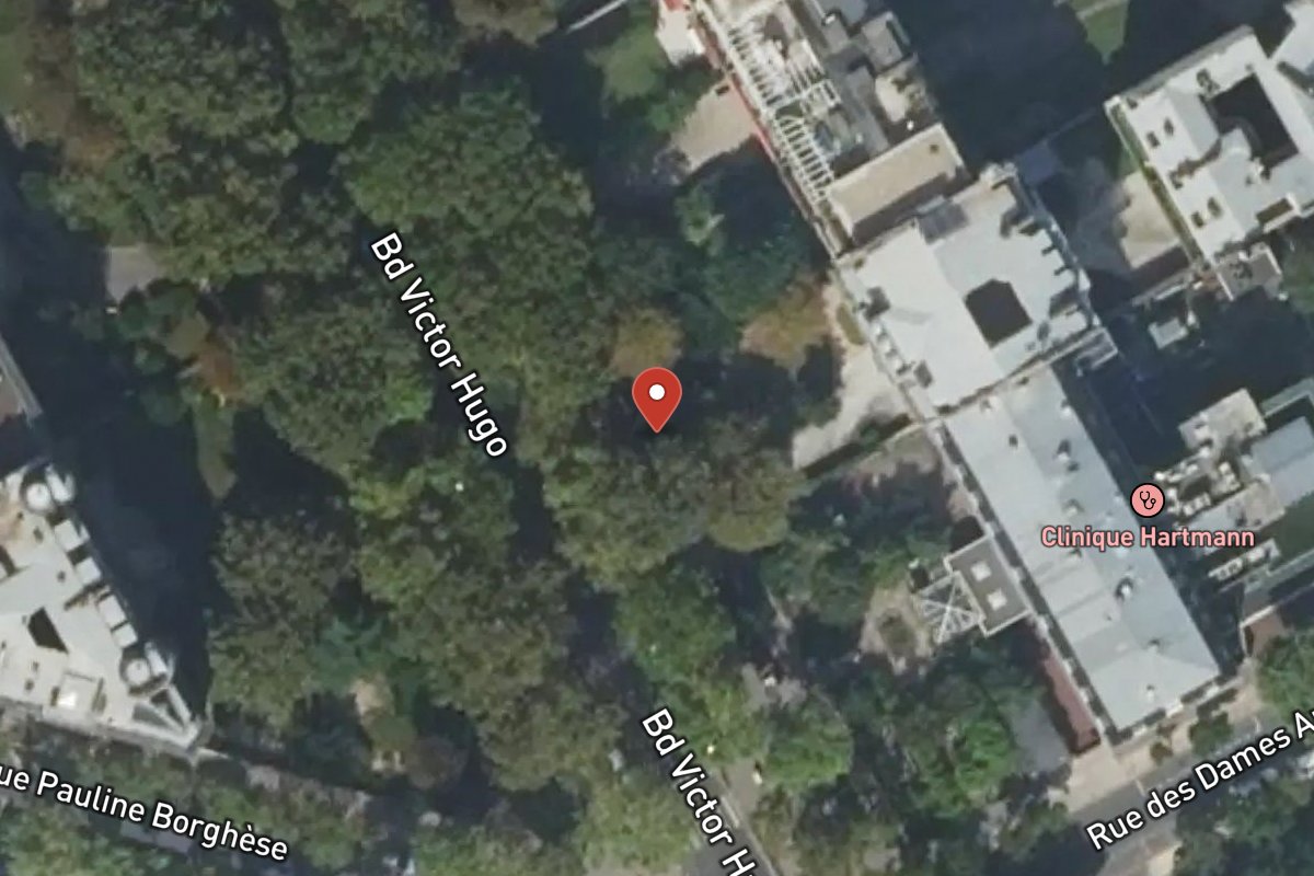 Vue satellite — 28 Boulevard Victor Hugo
