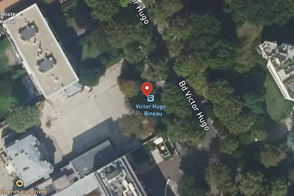 Vue satellite — 29 Boulevard Victor Hugo