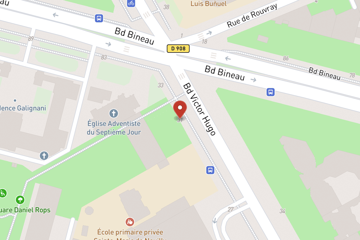 Plan de situation — 31 Boulevard Victor Hugo