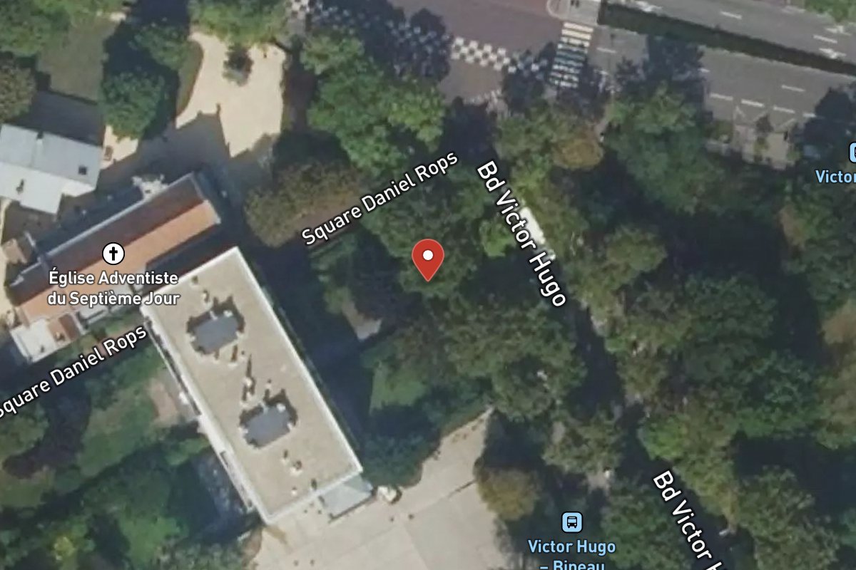 Vue satellite — 31 Boulevard Victor Hugo