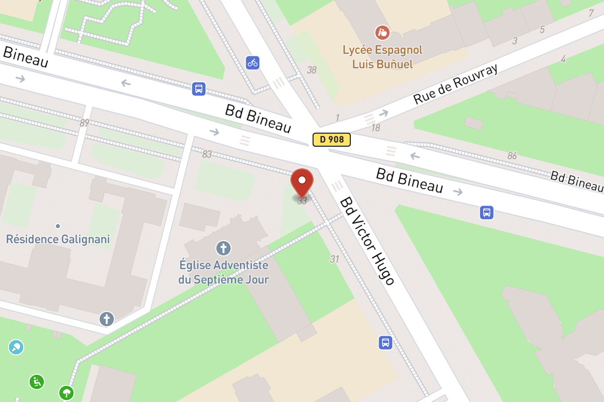 Plan de situation — 33 Boulevard Victor Hugo