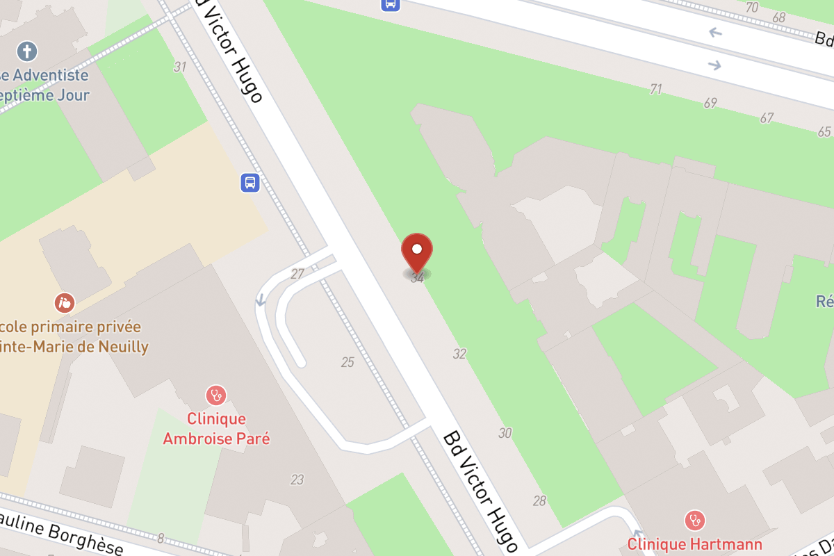 Plan de situation — 34 Boulevard Victor Hugo