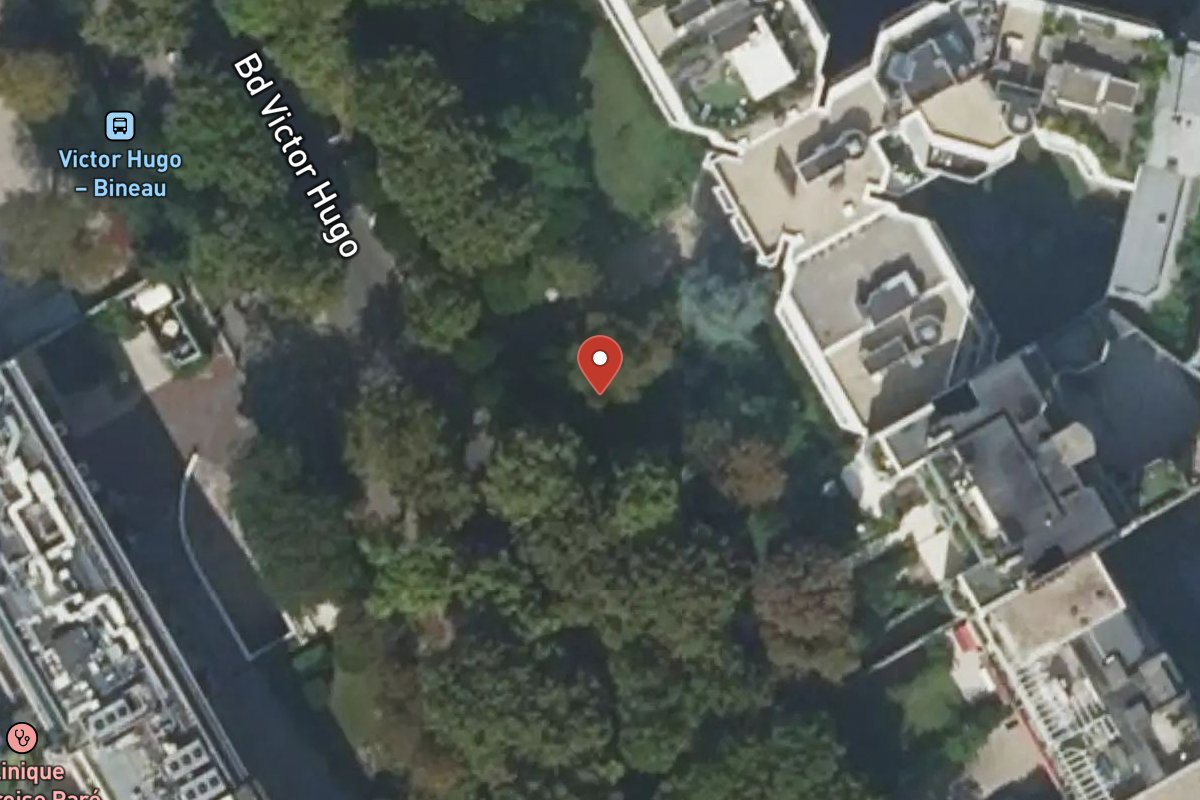Vue satellite — 34 Boulevard Victor Hugo