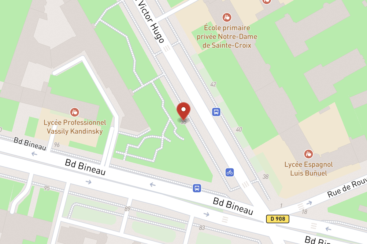 Plan de situation — 35 Boulevard Victor Hugo