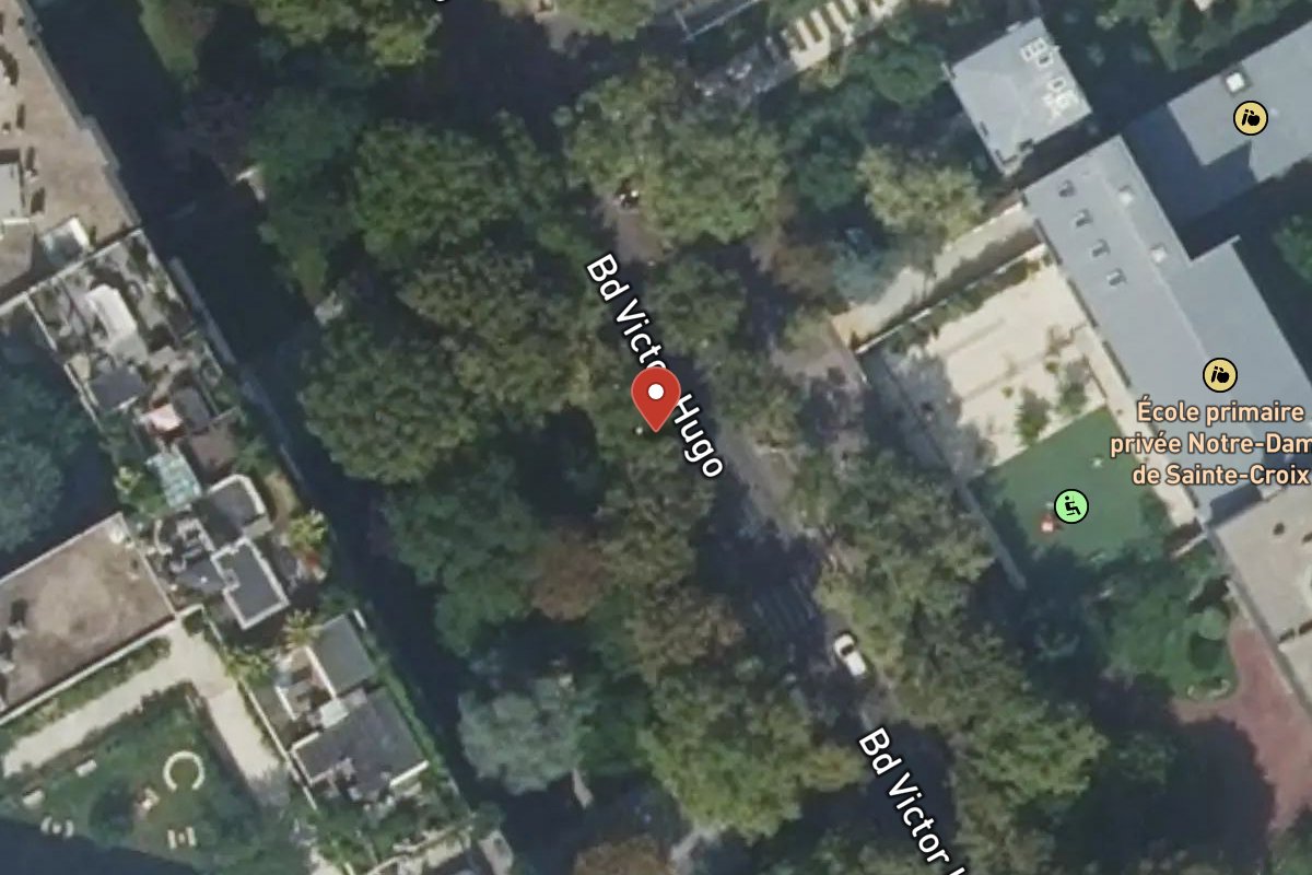 Vue satellite — 37 Boulevard Victor Hugo