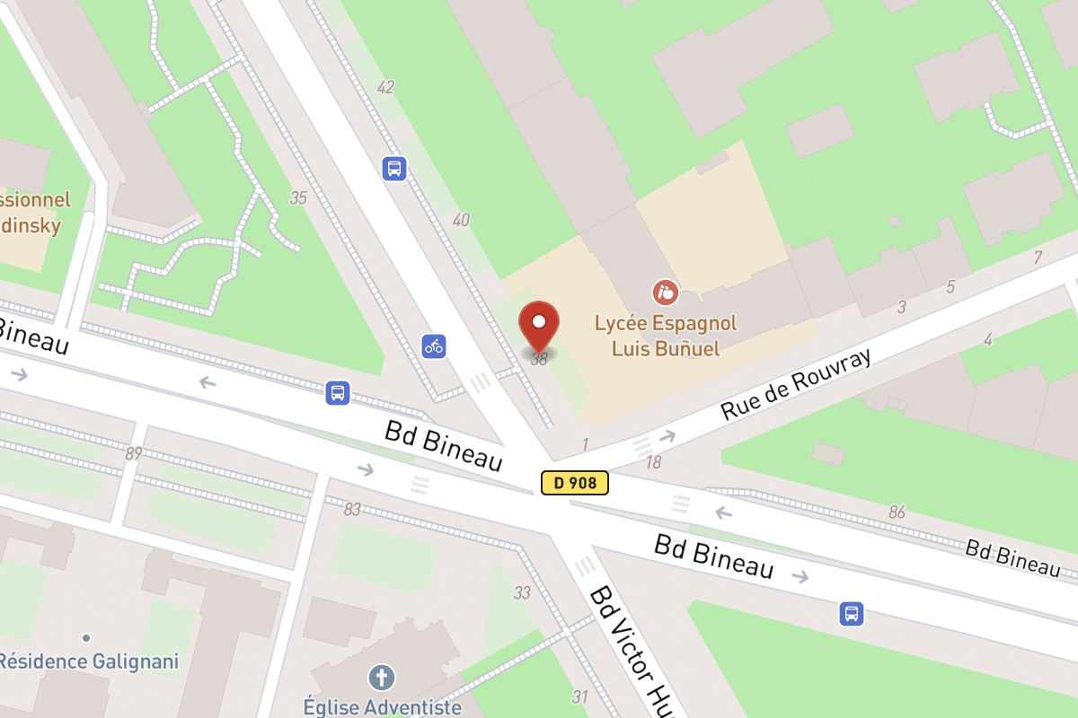 Plan de situation — 38 Boulevard Victor Hugo