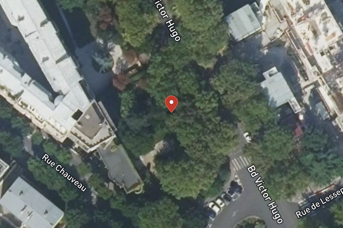 Vue satellite — 41 Boulevard Victor Hugo