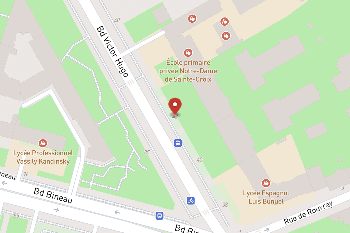 Plan de situation — 42 Boulevard Victor Hugo