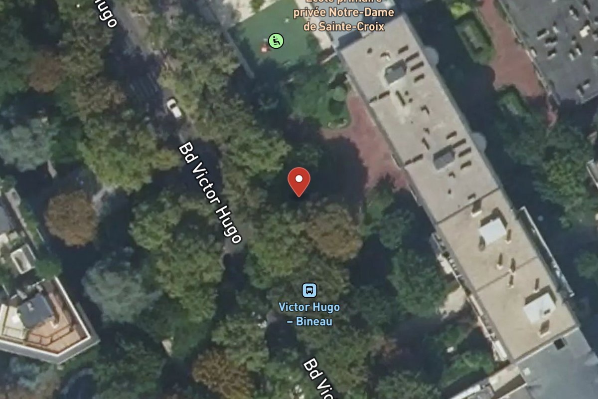 Vue satellite — 42 Boulevard Victor Hugo